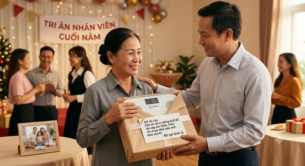 Tri ân nhân viên cuối năm: món quà đúng giúp giữ người và gắn kết đội ngũ