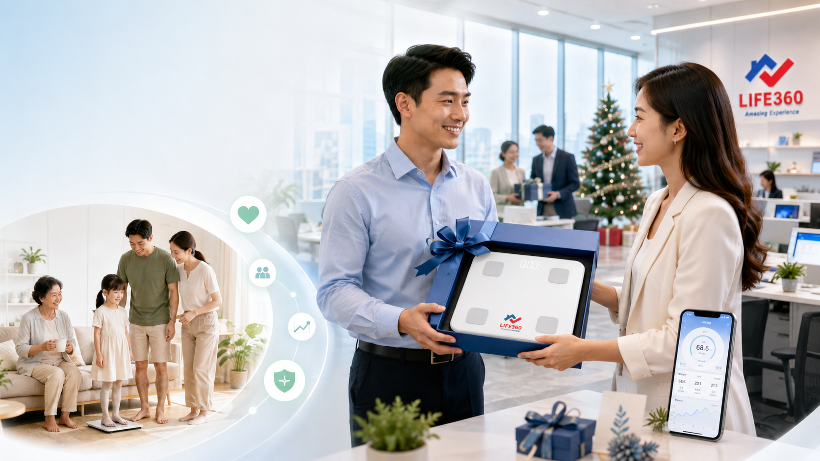 Quà tặng sức khỏe cho nhân viên: vì sao cân sức khỏe là món “dùng mỗi ngày” đáng chọn